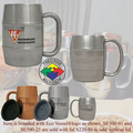 Eco Vessel Polished Stainless Steel Half Pint Barrel Mug